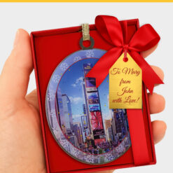 Times Square Christmas Ornament Tree Decoration