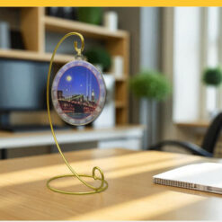 Brooklyn Bridge & Memorial Lights Christmas Ornament Tree Decoration