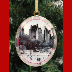 Wollman Rink Central Park New York Christmas Ornament from NY Christmas Gifts