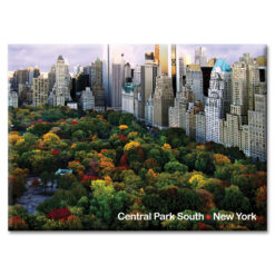 Central Park South Panorama New York Photo Magnet