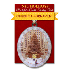Rockefeller Center Skating Rink Christmas Ornament -