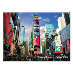 Times Square Color Photo New York City Landmarks Fridge Magnet M7276