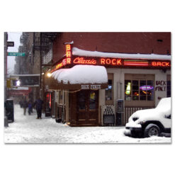 Back Fence Classic Rock Caffee Art Print MP-1441
