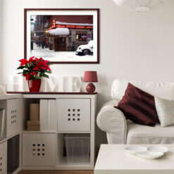 Back Fence Classic Rock Caffee Art Print Poster Living Room
