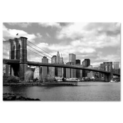 Brooklyn Bridge Panorama New York Art Print MP-1007