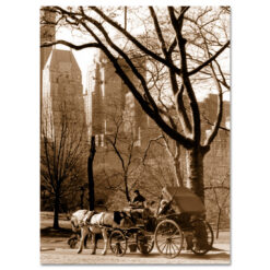 Carriage Ride Central Park Art Print MP-1005
