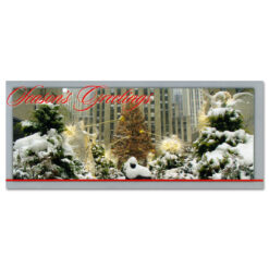 Holidays at Rockefeller Center Money Cards Holders Set of 8 MC52956