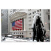George Washington Wall Street Winter Art Print MP-2116