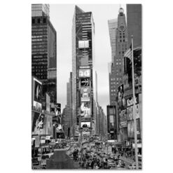 Times Square South New York BW Art Print MP-1032