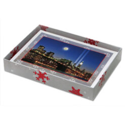 Brooklyn Bridge WTC Memorial Lights NY Christmas Cards CGC8004 box