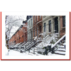 Brownstone Winter Handmade Photo Card HPC2755