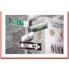 Times Square Signs Snow NY Christmas Cards HPC2494