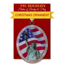 Statue of Liberty Flag Christmas Ornament Tree Decoration