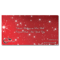 Santa on Poet Walk in Central Park, New York - Money Gift Card Holders Set of 6
