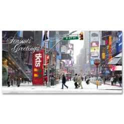 MCH-3242 Times Square Ticket Booth NYC Christmas Money Card Set of 6 from NY Christmas Gifts