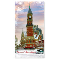 Jefferson Market Greenwich Village - New York City Money Gifts Cards Greeting Card Holder - AMCH-3883