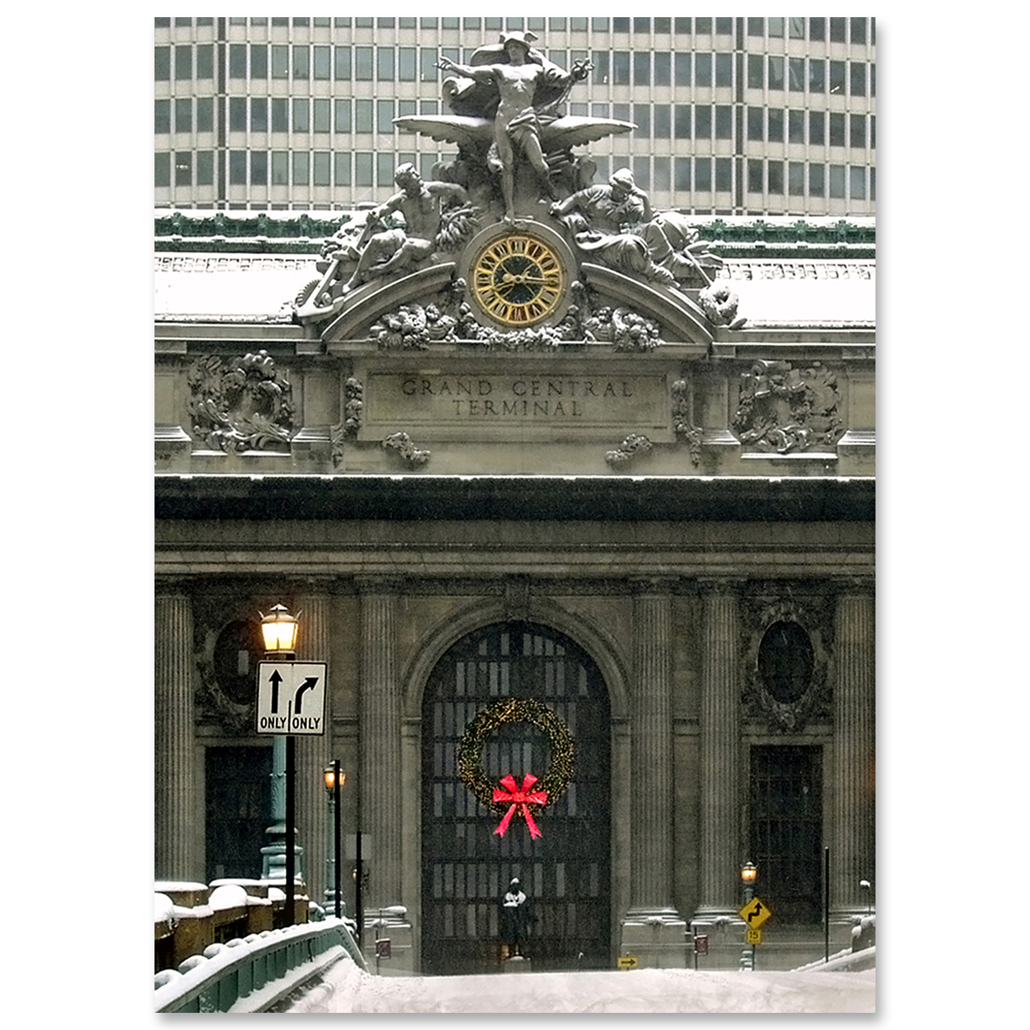 MC-3250-Grand-Central Christmas New York City NYC Holidays Greeting Cards Set of 6